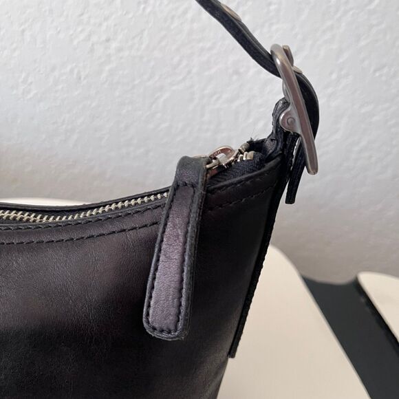 Rare Coach Mini Handbag Demi Purse Silver Hardware Adjustable Strap Costa Rica - Picture 5 of 12